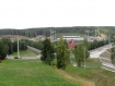 Biathlon stadium. Panorama.