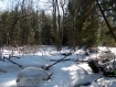 Udra river in winter