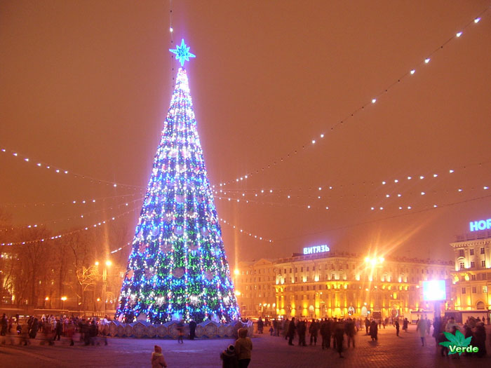 Christmas time in Minsk