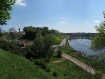 Panoramic photo of Neman in Grodno